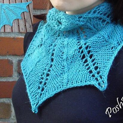 Wyvern Lace Kerchief - knitting pattern