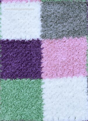 Furry Squares Blanket