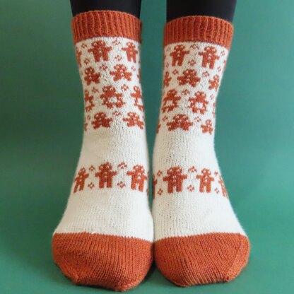 Gingerbread Socks