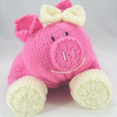 Pig Pyjama Case - knitting pattern