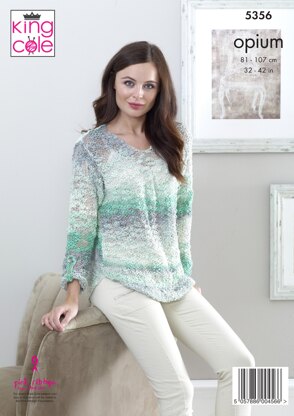 Shirt & Top in King Cole Opium Palette - 5356 - Downloadable PDF