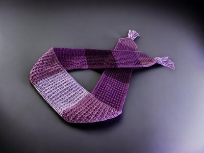 Textured Easy to Knit Scarf. Dishcloth and Coasters Pattern