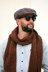 Chestnut unisex chunky knit scarf