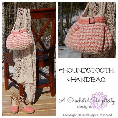 Houndstooth Handbag