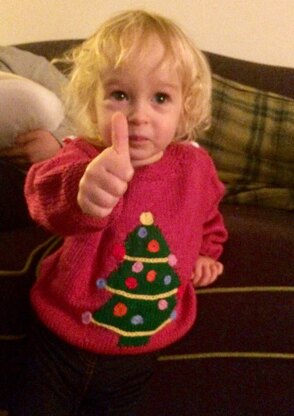 Betty, Nora and Ralph's Xmas jumper