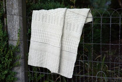 Stitch Sampler Baby Blanket - Bc72