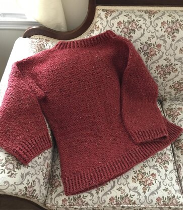 My First Crocheted Sweater