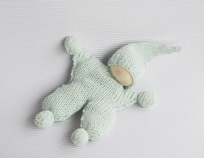 Waldorf knitted doll for small babies