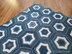 Sea Glass Hexagon Afghan