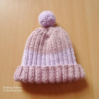 Baby Ribbed Hat