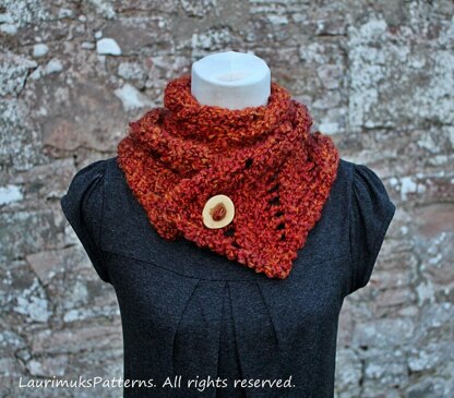 Wild Flame scarf