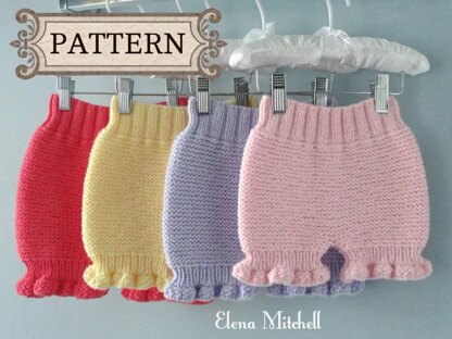 Knitting PATTERN Baby Jacket, Diaper Cover, Hat and Shoes Knitted Baby Set