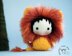 Shaggy Lion Doll. Toy from the Tanoshi series.