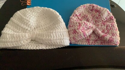 Baby turban hat