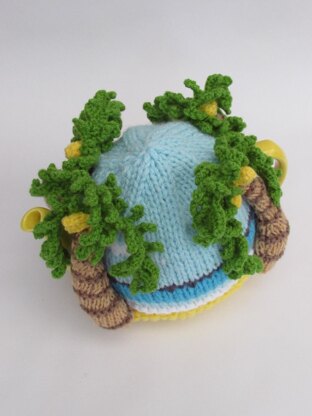 Palm Tree Beach Tea Cosy