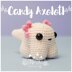Candy Axolotl amigurumi
