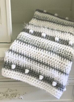 Anthropology Blanket Pattern - Throw and Baby