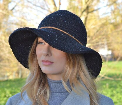 Floppy Brimmed Victoria Hat