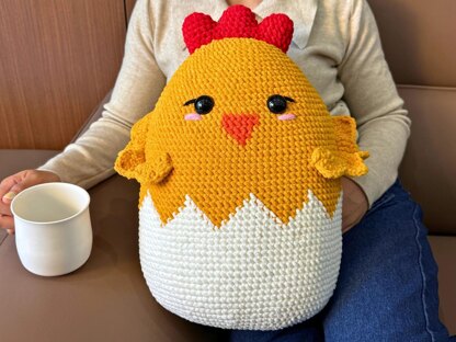 Chicken Egg Pillow