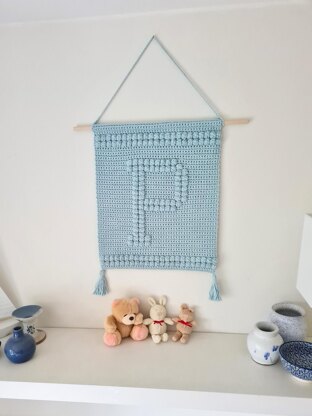 Letter P Wallhanging
