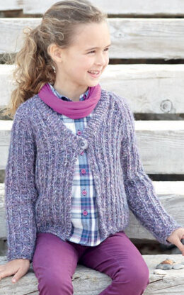 Girl's and Woman's Cardigans in Sirdar Freya - 7158 - Downloadable PDF