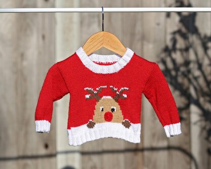 P28 Rudolph in Snow Jumper