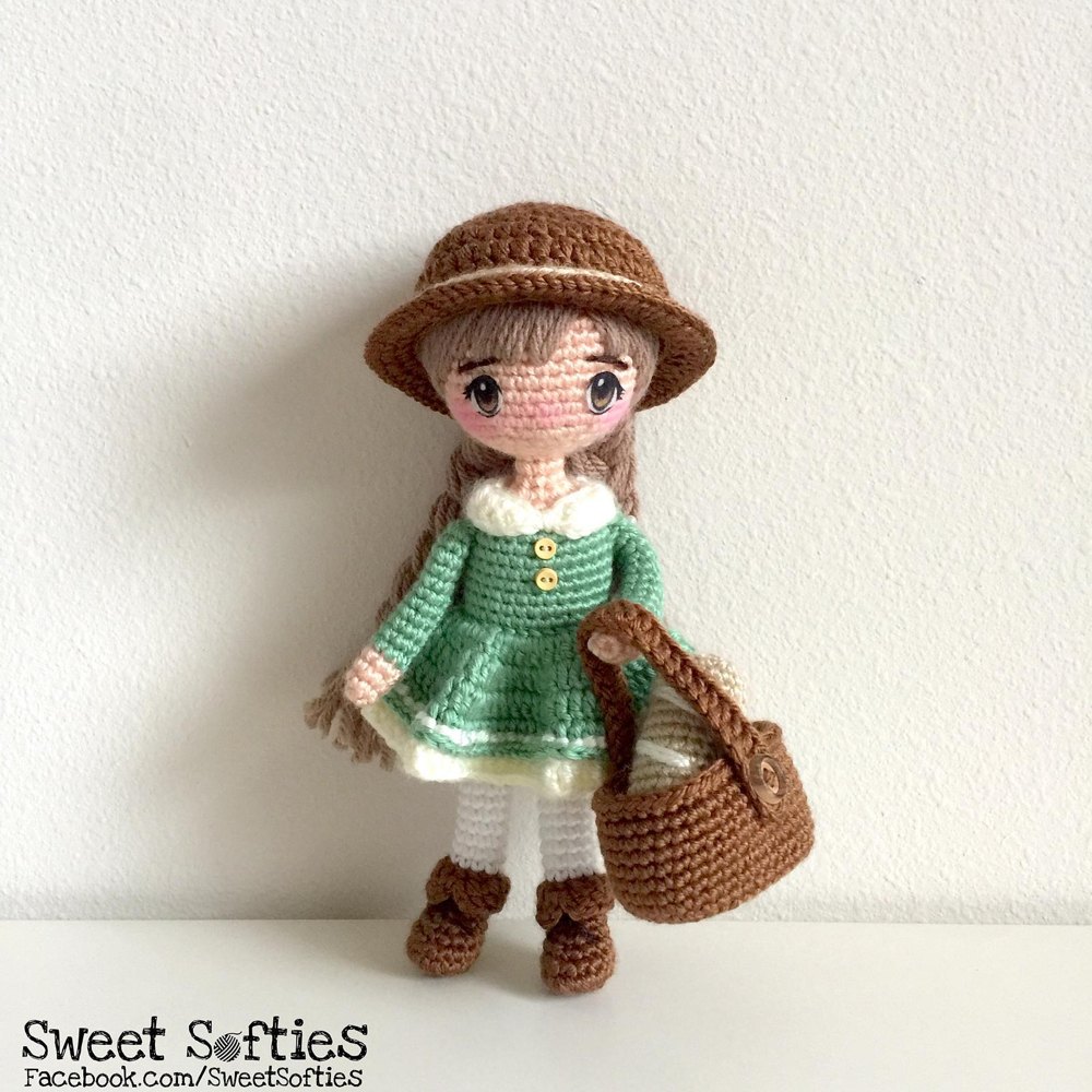 Buy Anime Crochet Doll Pattern Amigurumi Doll Pattern Sakura Online in  India  Etsy