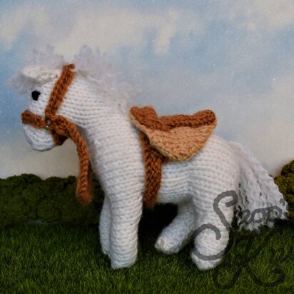 Saddle & Bridle For Horse Pony Knitting Pattern Snoo's Knits