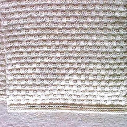 Square Dots Afghan - knitting pattern