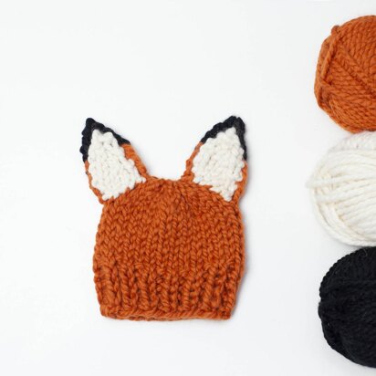 Fox Ears Winter Hat Baby Children Chunky