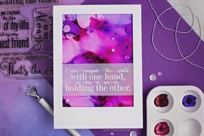 Colorado Craft Company Clear Stamps 4"X6" - Large Love Quotes-Savvy Sentiments