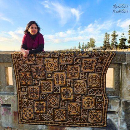 Sona Tunisian Blanket CAL