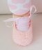 Ella - 4ply baby shoes with ankle tie