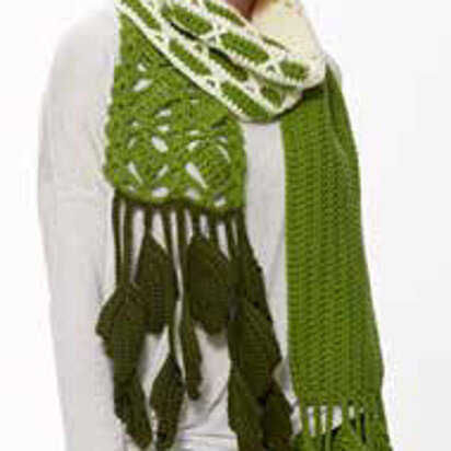 Grass is Greener Adventure Scarf in Caron United - Downloadable PDF