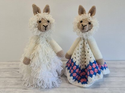 Lola & Luis Llama Loveys Crochet Pattern Crochet pattern by Crafting  Happiness