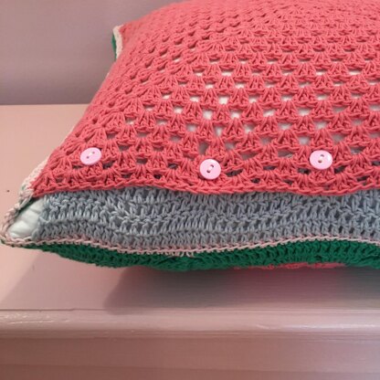 2019 Granny Square Day Pillow