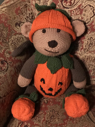 Pumpkin Costume (Knot a Teddy)