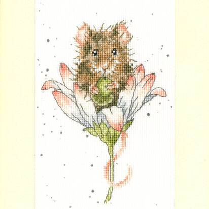 Bothy Threads Wishes Just For You by Hannah Dale Cross Stitch Kit - 10 x 16cm