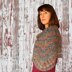 Homespun Knit Cape