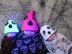 Baby Scream Neon Halloween Beanies -  3 Different Designs