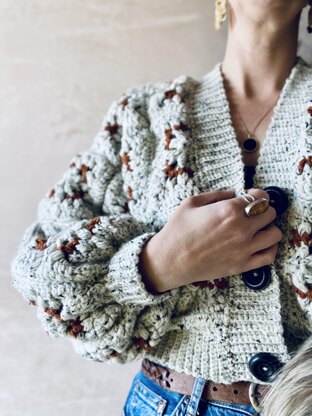 Puff Granny Cardigan