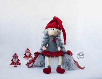 Christmas girl  elf doll