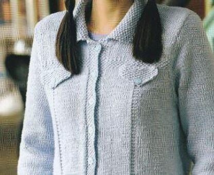 Denim Style Cardigan