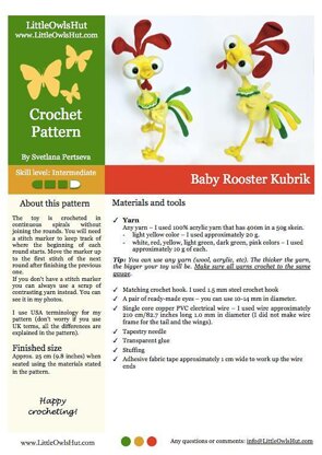132 Baby Rooster Kubrik