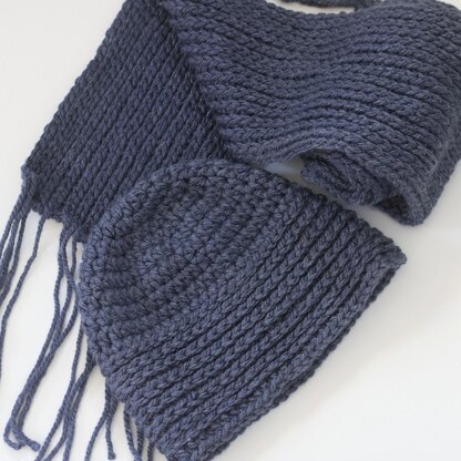 Chunky Cloche and Scarf