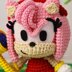 Amy Rose, the Hedgehog Amigurumi Crochet Pattern – PDF Digital Download (English)