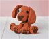 Rusty dog and bone toy amigurumi pattern
