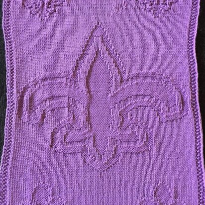Fransk Lilje håndklæde - French Lily towel