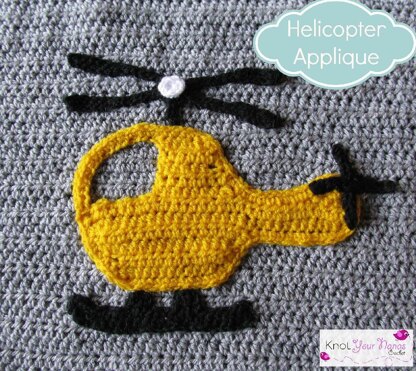 Helicopter Applique