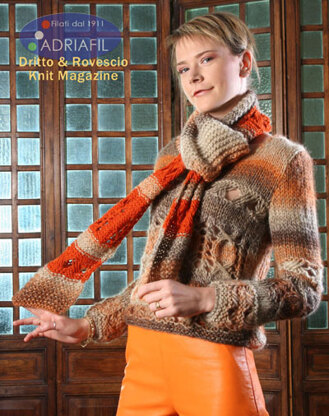 Montreal Outfit in Adriafil Mirage and Softy - Downloadable PDF